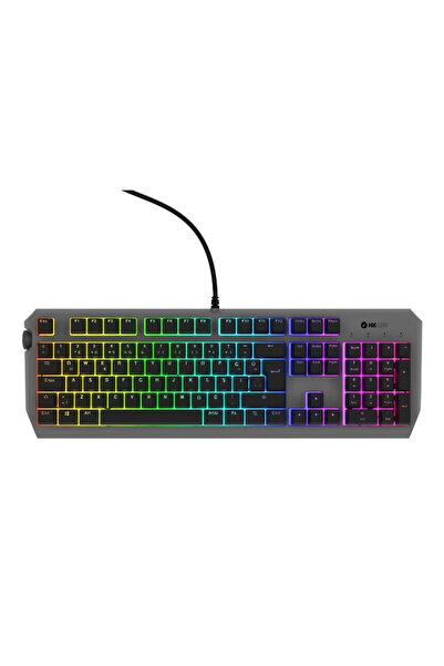 HAWK Gaming HK430 Mekanik Mavi Switch RGB Kablolu Metal Kasa Full Gaming Oyun...