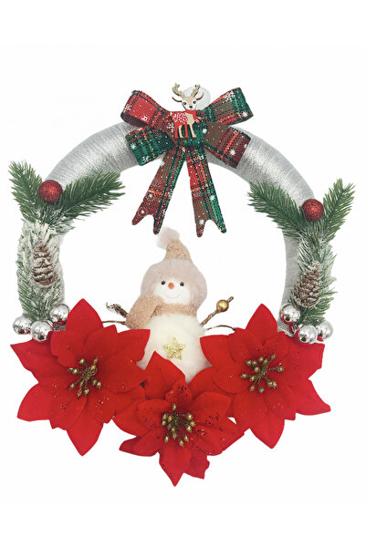 Eventissimi Coronita Craciun Eventissimi, 30 cm, Om De Zapada