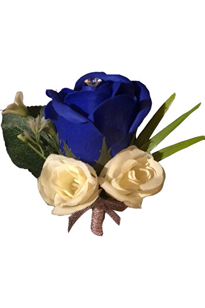 Eventissimi EVENTISSIMI Soap Roses Crown - Blue/White