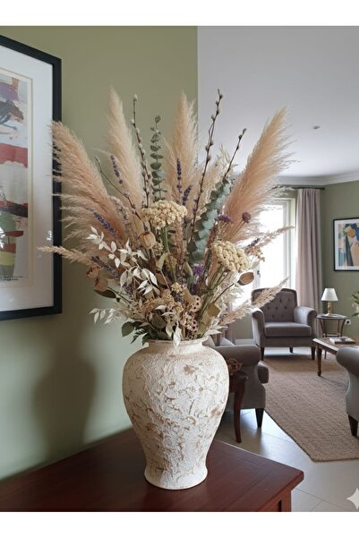 Atiz Çömlek evi Dokulu Toprak şah vazo