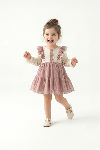 Baby Animals Rochie pentru fetiță Rochie pentru fetiță cu trandafiri Petrecer...