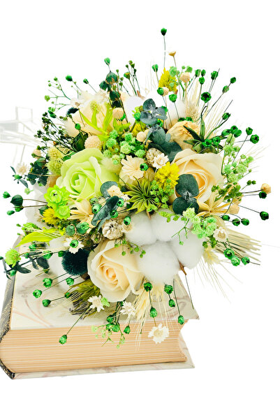 Eventissimi Μεσαίου μεγέθους, προσαρμόσιμη ανθοδέσμη με τριαντάφυλλα, Βαμβάκι...