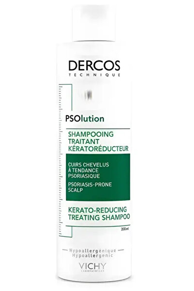 Vichy Dercos Psolution Pullanmaya Karşı Soyucu Etki Gösteren Saç Bakım Şampua...