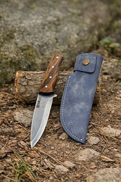 SürLaz İsme Özel Cep Bıçağı Mutfak Bıçak Kılıf Hediyeli 22 cm.