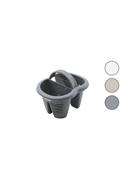 shopwave PLN QLUX L-00515 حامل أدوات المائدة على سطح الطاولة 4 أقسام - بلاستي...