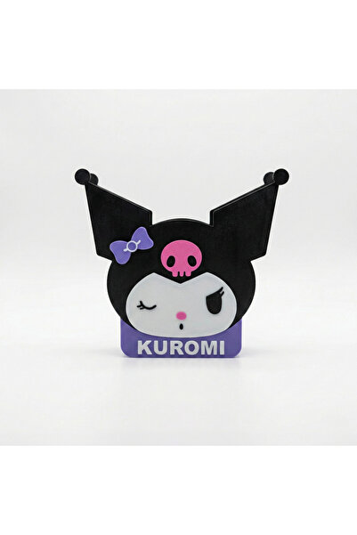 Atatuğ Hediyelik Kuromi Themed 3D Printed Pen Holder - Cute Desktop Organizer...