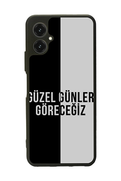 omix X5 Uyumlu Baskılı, Mat Siyah,Yumuşak Silikon, Koruyucu,Şok Emici Kapak,K...