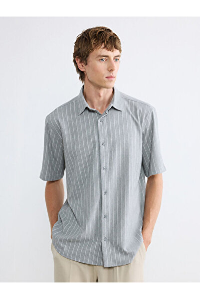 LC Waikiki Regular Fit Striped Men's Shirt