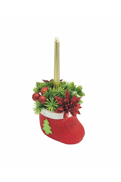 Eventissimi Λαμπάδα γάμου/βάπτισης – 15 cm, φυσικό κερί, χρυσό