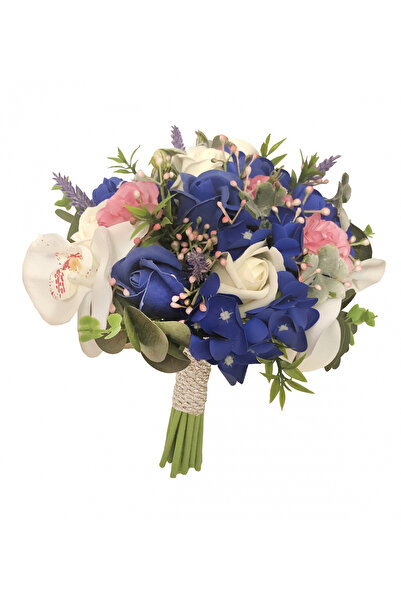 Eventissimi Medium customizable bouquet with roses, orchids, hydrangea and gr...