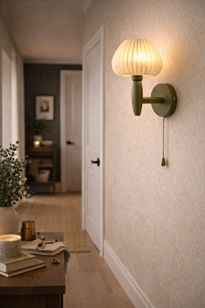 Limon 3D Desing Modern Duvar Aplik | Zincir Anahtarlı | Yatak Odası & Salon |...