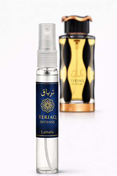 lattafa Teriaq Intense – Unisex Eau de Parfum 10 ml, Intense Oriental Aroma