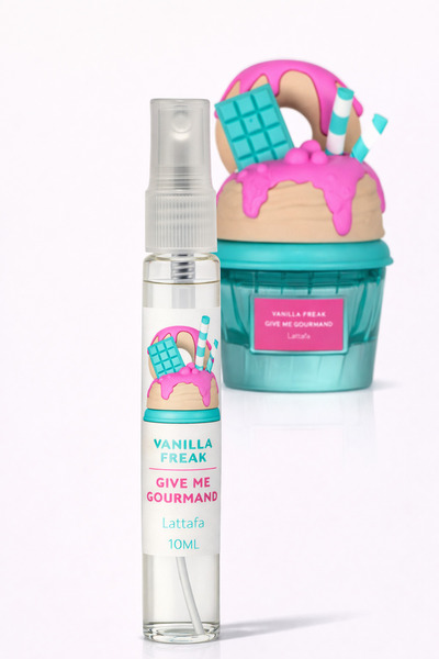 lattafa Vanilla Freak – Unisex Eau de Parfum 10 ml, Gourmand Vanilla Scent