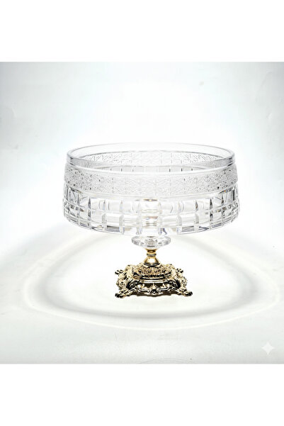 Kristal Market Mercury Large Bowl Eternal Model Cut Crystal Handcrafted