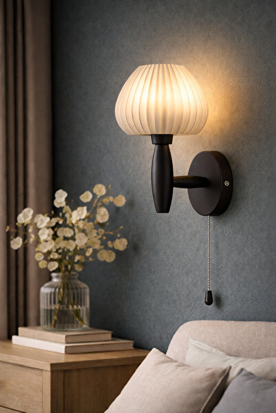 Limon 3D Desing Modern Duvar Aplik | Zincir Anahtarlı | Yatak Odası & Salon |...