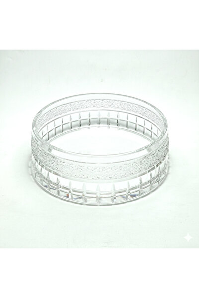 Kristal Market Mercury Large Bowl Eternal Model Cut Crystal Handcrafted