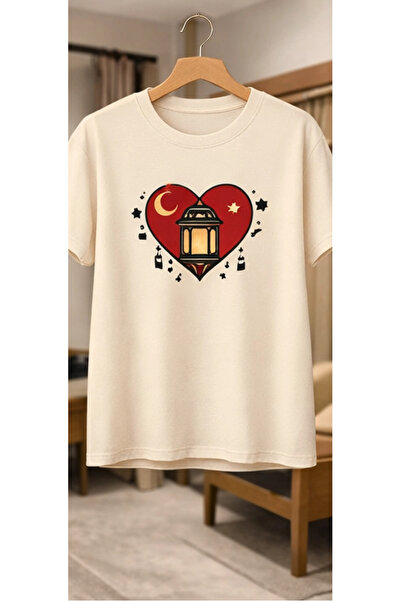 Pink Sky Καλοκαιρινό μπλουζάκι από βαμβάκι με σχέδιο Ramadan Kareem