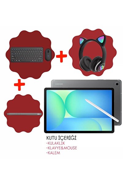 Samsung Galaxy Tab S10 Fe 128Gb 8GB-10.9''Android Tablet +Klavye ve mouse+kul...