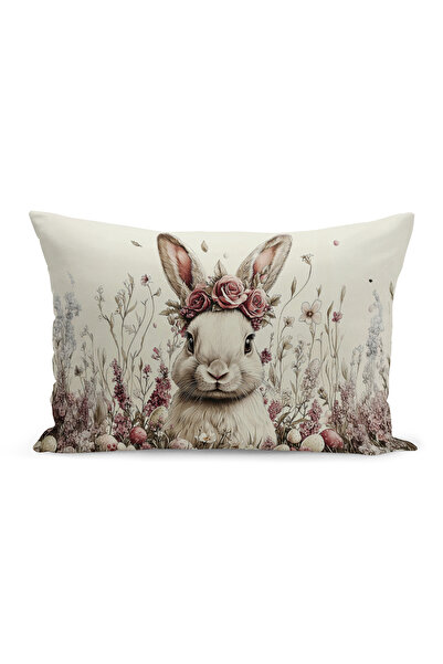 Bertille Home Husă de pernă cu imprimare digitală pe două fețe, seria Spring ...