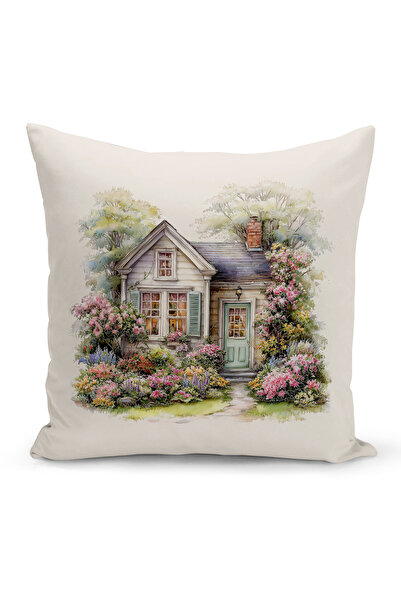 Bertille Home Spring Series Double-Sided Digital Printed Throw Pillow Cover (...