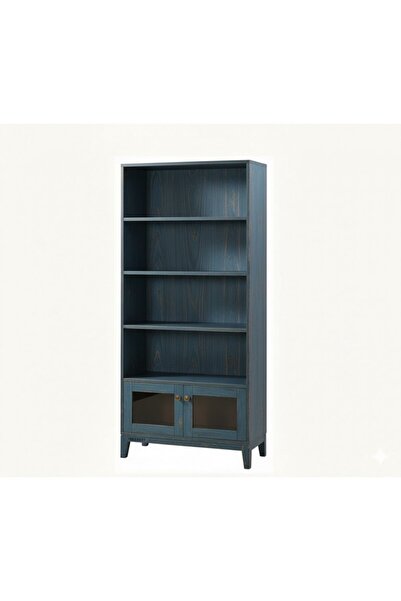 Masifart Gerti Konik Kapaklı Kitaplık