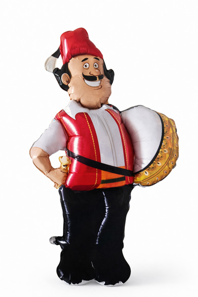 ozbience Hava ve helyum uyumlu Ramazan davulcusu folyo balon, şık süsleme seç...