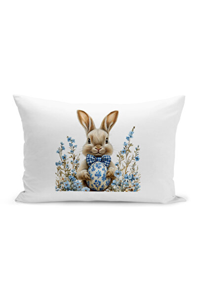 Bertille Home Husă de pernă cu imprimare digitală pe două fețe, seria Spring ...
