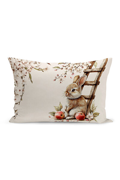 Bertille Home Husă de pernă cu imprimare digitală pe două fețe, seria Spring ...