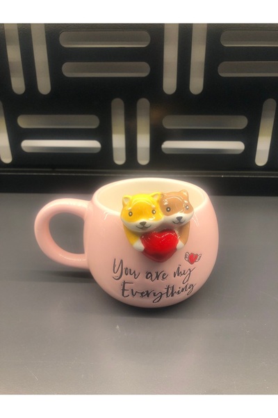 Romans Special Design Mug with 3D Animal Figures -460Ml