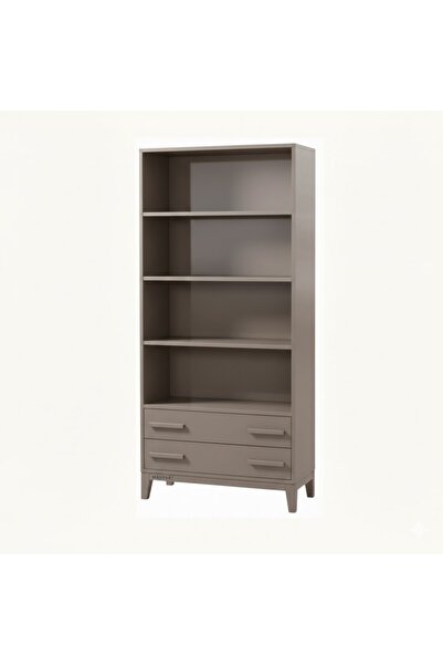 Masifart Ernalis Konik Çekmeceli Kitaplık