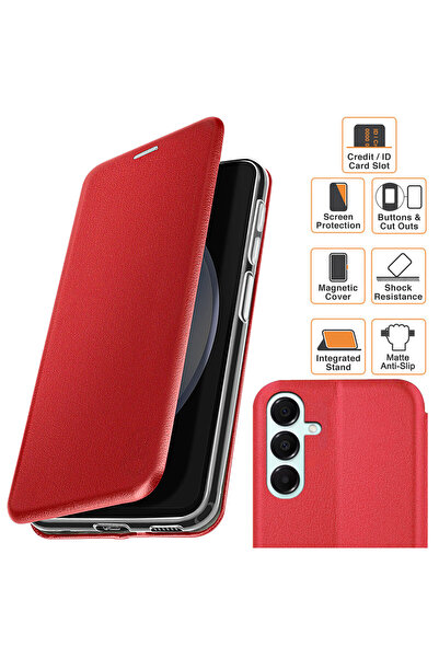 Gekko Mobile » Book Case for Samsung A16 (A166), with Magnet, Card Pocket, St...