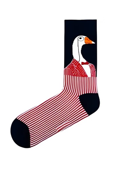 Zumiya Stork Patterned Gift Colorful Socks