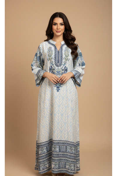 Moda Line "Sadeem" Jalabiya, sparkling with sequins