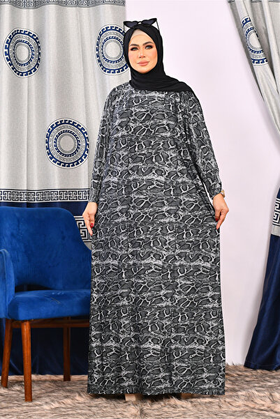 AsrymShop Lightweight, cool, wide cotton prayer robe (Tiger print)