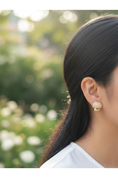 Leerybee أقراط صغيرة على شكل قلب بلونين، أقراط نسائية أنيقة يومية