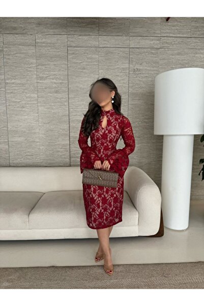 4LINA lace evening dress