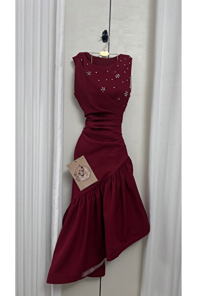 CONTENU Soft layered midi dress