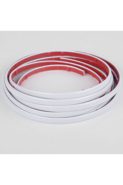 Choice 0.8x300cm WHITE 1 piece of 3m/118.11 inches peelable adhesive decorati...