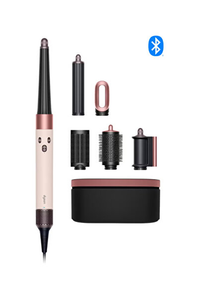 DY جهاز تصفيف الشعر وتجفيفه متعدد الاستخدامات Airwrap i.d - سيراميك وردي وذهب...