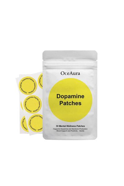 Choice yellow Dopamine Supports Patch Provide Motivation Stay Focused Positiv...