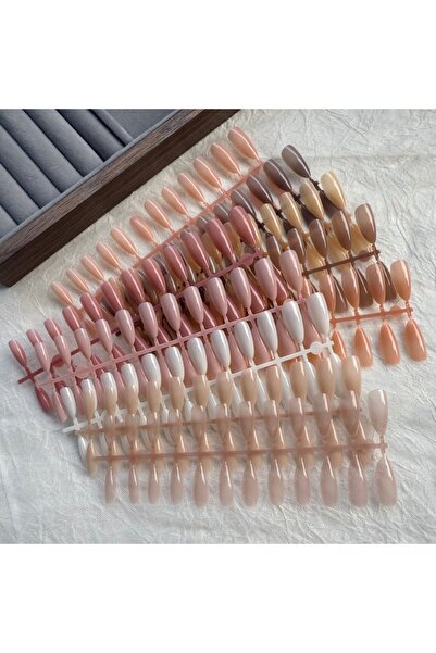 Choice 10 colors 120PCS Black Fake Nails, Press On Nails With Simple Design, ...