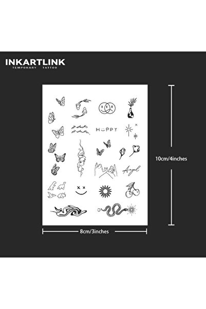 Choice 901-0810M Mini pattern Temporary Tattoo,Lasts To 15 Days New Technolog...