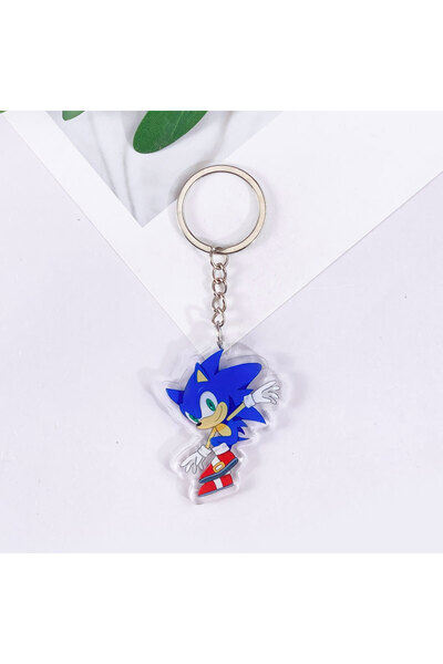 Choice 5 cm 3 1/6PCS Anime Characters Sonic The Hedgehog Acrylic Car Keychain...