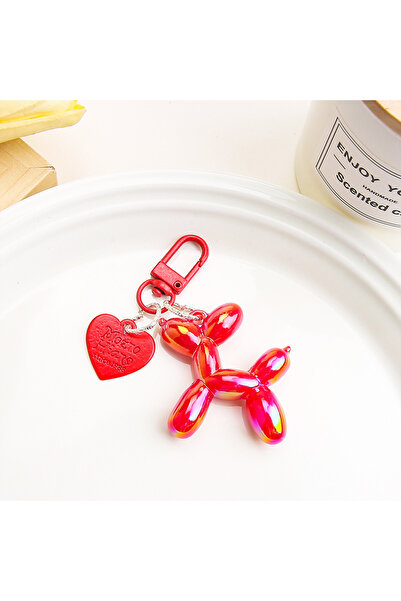 Choice DG44311 Cute Y2K Acrylic Cartoon Balloon Dog Keychains for Women Bag P...