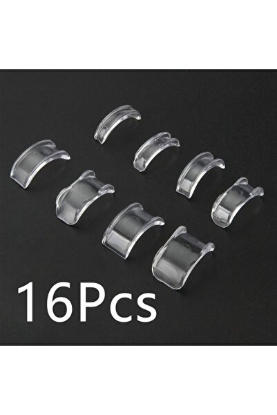 Choice1 transparent 16pcs 16/8pcsRing adjuster invisible soft ring gasket eig...