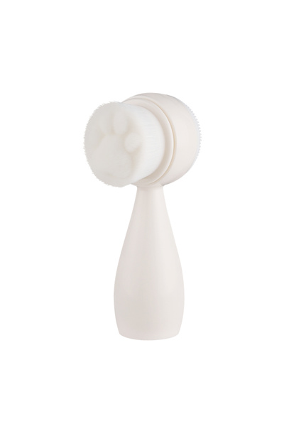 Choice White 1pc Facial Cleansing Brush 2 In 1, Face Exfoliating Pore Deep Cl...