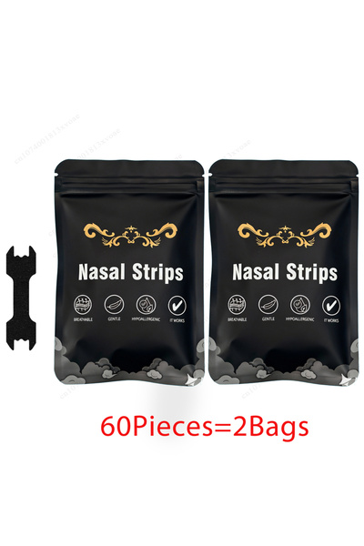 Choice1 60 قطعة، 30/60/90/150 قطعة، شرائط أنف سوداء فائقة القوة، شرائط أنف لت...