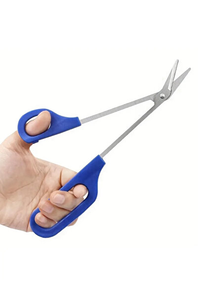 Choice Blue Easy-Grip Long Handle Nail Clippers - Precise Tool for Trimming T...