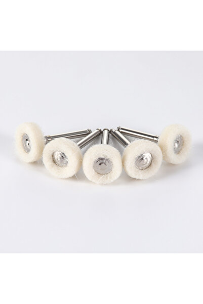 Choice1 مجموعة فرش تلميع الأسنان من اللباد (5 قطع) - عجلة من اللباد - فرش تلم...