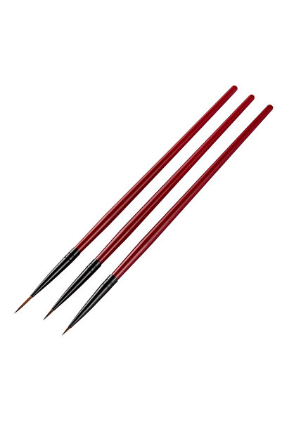 Choice 6pcs 6Pcs Nail Art Liner Painting Brush Thin Stripe Line Drawing Pen D...